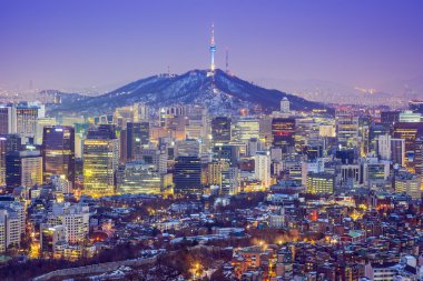 Seoul, Güney Kore manzarası