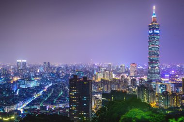 Taipei, Tayvan manzarası