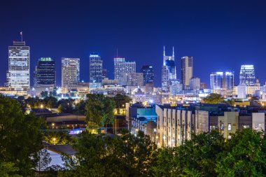 Nashville, Tennessee Skyline clipart