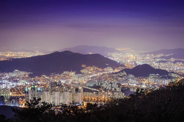 Busan, Zuid-korea stadsgezicht — Stockfoto