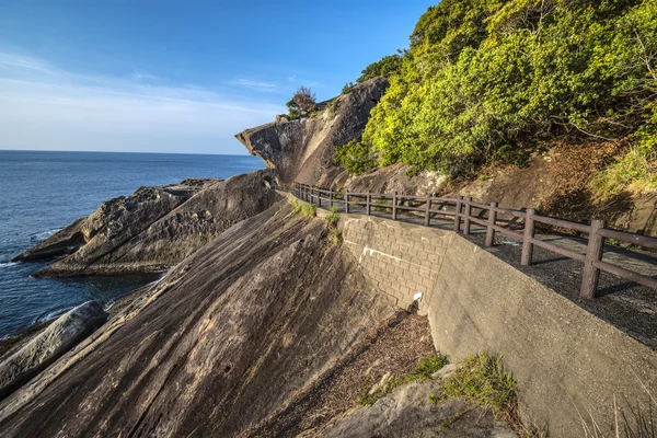 熊野，日本在鬼城岩 — 图库照片