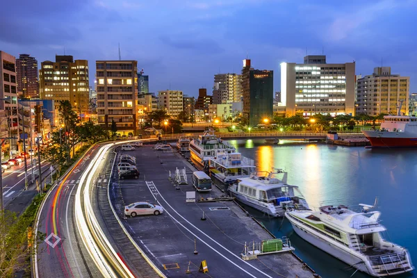 Naha, Okinawa, Japan Cityscape — Stok fotoğraf
