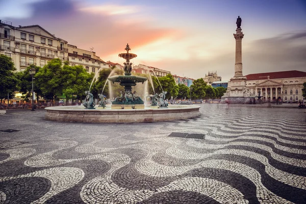 Rossio Meydanı — Stok fotoğraf