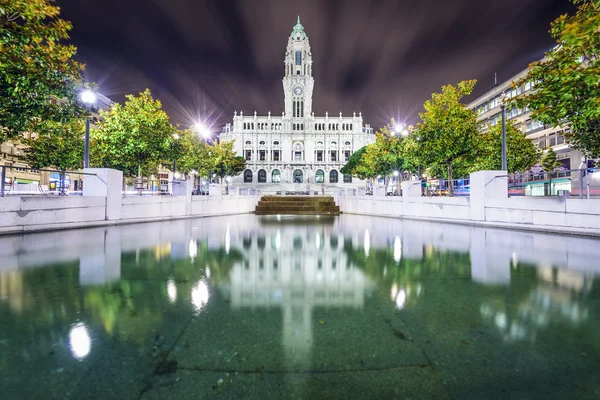 Porto, Portugal City Hall — Stockfoto