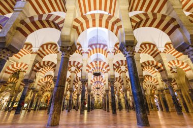 Mosque-Cathedral of Cordoba, Spain clipart