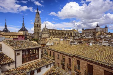 Toledo, İspanya şehir manzarası
