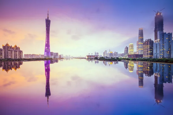 Guangzhou, ciudad de China skyline — Foto de Stock