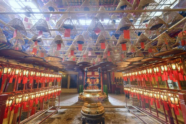Man Mo Temple de Hong Kong — Fotografia de Stock