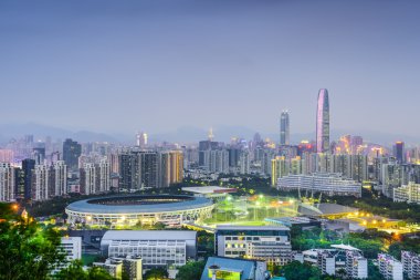 Shenzhen, Çin şehir manzarası