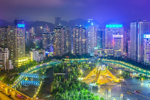 Guiyang, Çin Cityscape — Stok fotoğraf