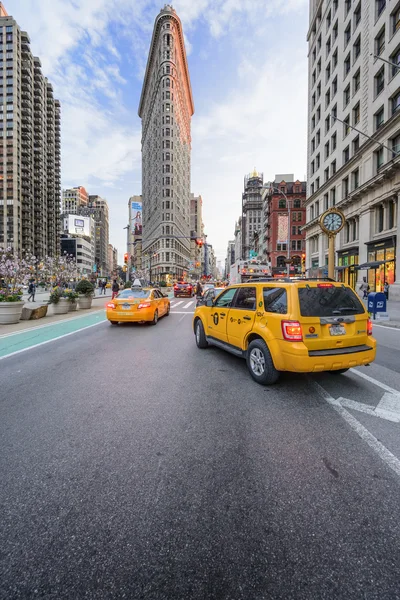 Flatiron bezirk von new york city — Stockfoto