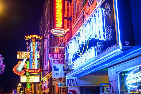 Nashville Honkey Tonk Bars — Stock Photo, Image