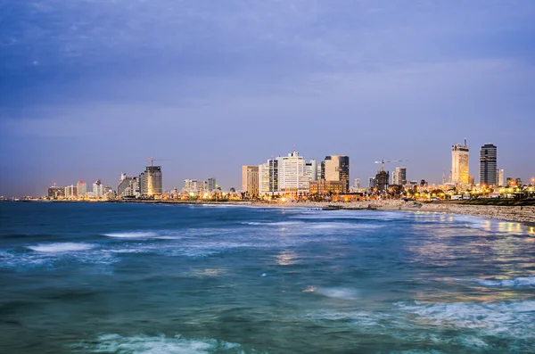 Тель-Авив, Израиль Skyline — стоковое фото