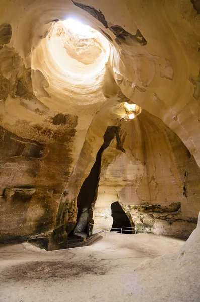 Fogadni, barlangok Guvrin, Izrael — Stock Fotó