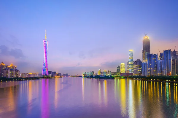 Guangzhou, Cina skyline città — Foto Stock