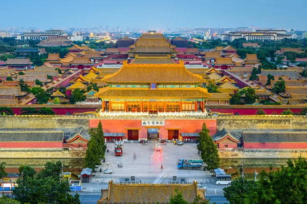 Peking, Kina i den förbjudna staden — Stockfoto