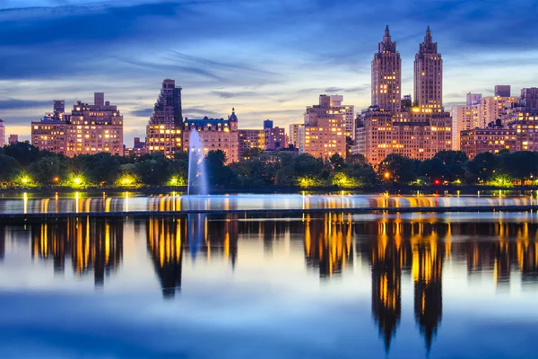 New Yorks central park skyline — Stockfoto