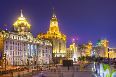 Shanghai, Çin Bund