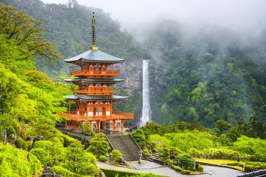 Nachi, Japonya Pagoda ve şelale