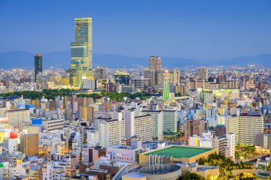 Osaka, Japonya cityscape