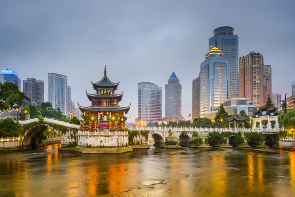 Skyline de Guiyang, China — Fotografia de Stock