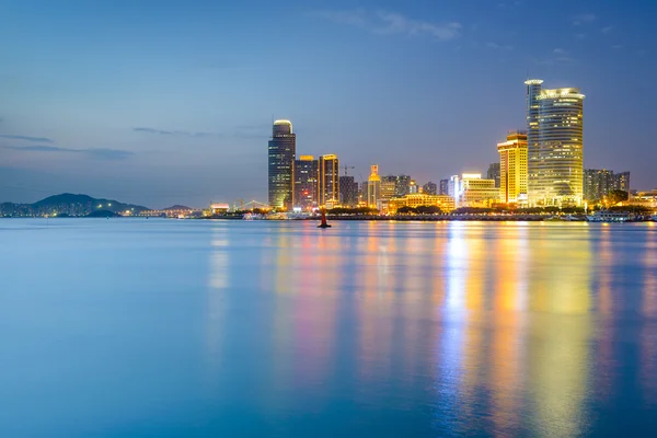 Xiamen, Kina-horisonten — Stockfoto