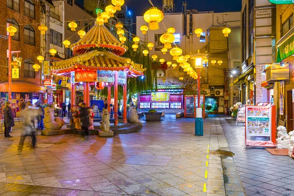 Kobe, Japan Chinatown District — Stockfoto