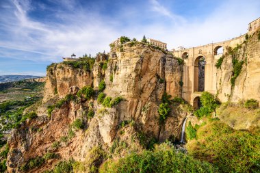 Ronda, İspanya Puento Nuevo köprüsünde