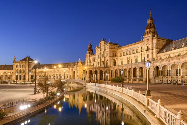 İspanyol Meydanı, Sevilla, İspanya — Stok fotoğraf