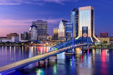 Jacksonville, Florida Skyline clipart