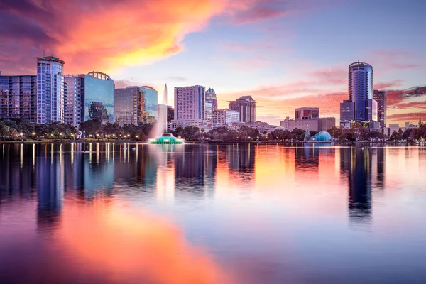 Skyline de Orlando, Flórida — Fotografia de Stock