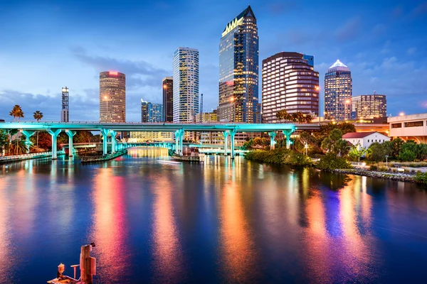 Tampa, horizonte da Flórida — Fotografia de Stock