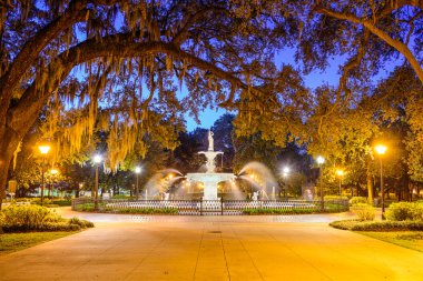 Savannah, ga Forsyth Parkı