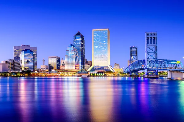 Jacksonville, Florida Syline — Stock Photo, Image