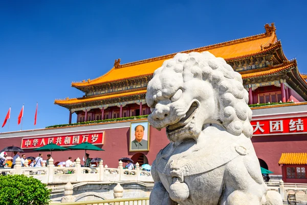 Porte Tiananmen à Pékin — Photo