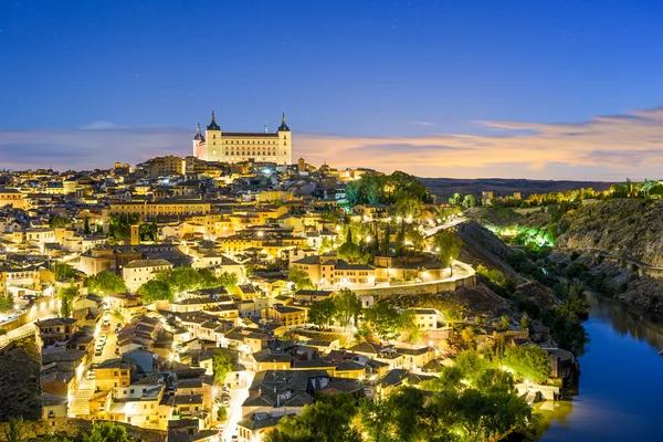 Toledo, Španělsko Panorama — Stock fotografie