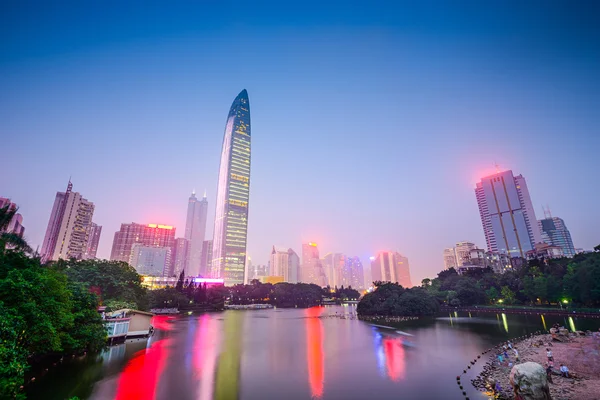 Shenzhen, Kina stadsbild — Stockfoto