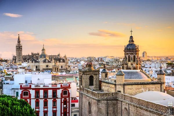 Sevilla, Španělsko Panorama — Stock fotografie