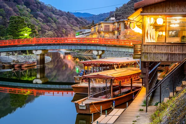 Río Uji en Kyoto Japón — Foto de Stock