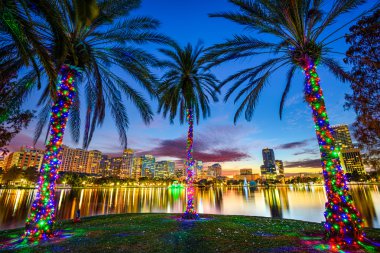 Orlando, Florida Cityscape clipart