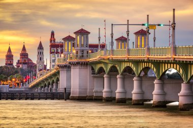St Augustine, Florida manzarası