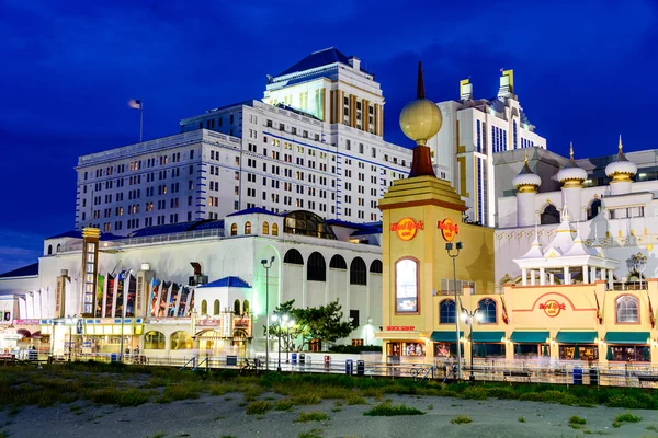 Atlântico casinos da cidade — Fotografia de Stock