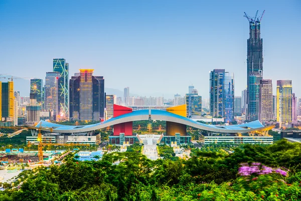 Shenzhen, Kina Skyline — Stockfoto