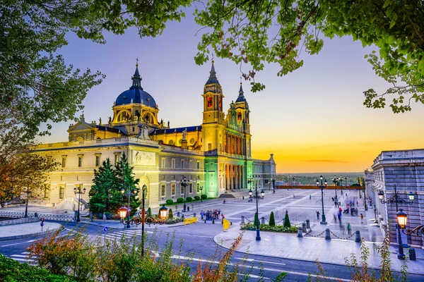 Catedral em Madrid — Fotografia de Stock