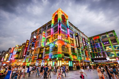 Guangzhou Çin alışveriş bölgesi