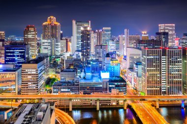 Osaka, Japonya cityscape