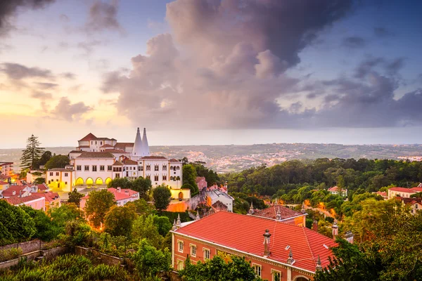 Sintral Portugal stad Skyline — Stockfoto