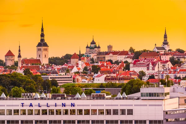 Tallinn Skyline — Stock Fotó