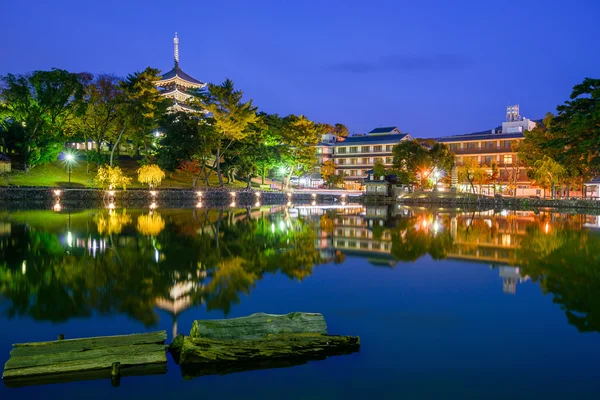 Nara Japan Skyline — Stock Photo, Image