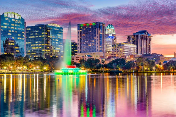 Skyline de Orlando, Flórida — Fotografia de Stock